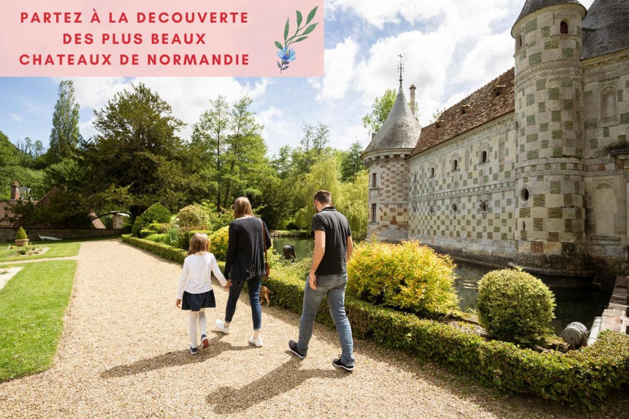 Suite Jungle - Jardin, Netflix Et Parking - Le Manoir Aux Pommes Orbec Экстерьер фото